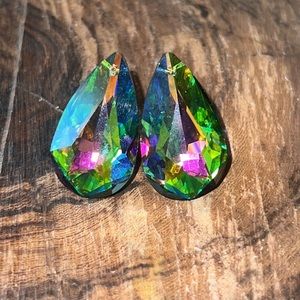 Womens Swarovski Crystal Clipback earrings